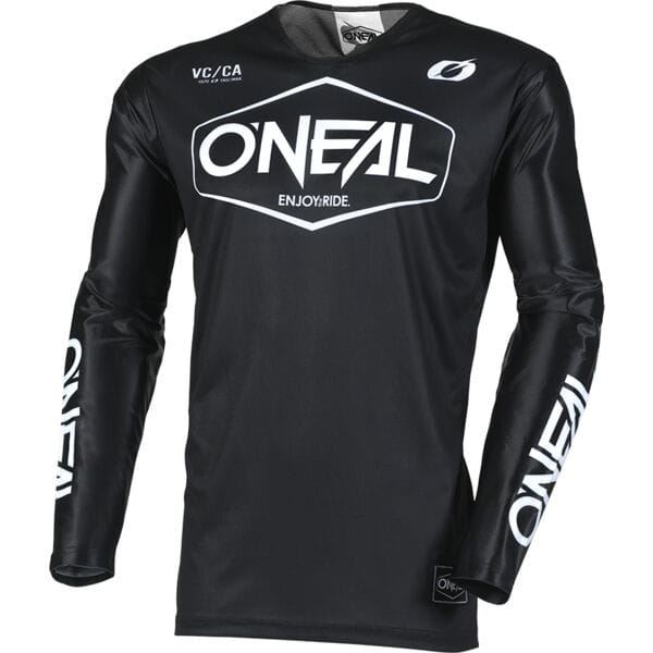 O'Neal 2025 Motocross Jersey Mayhem Hexx Black White